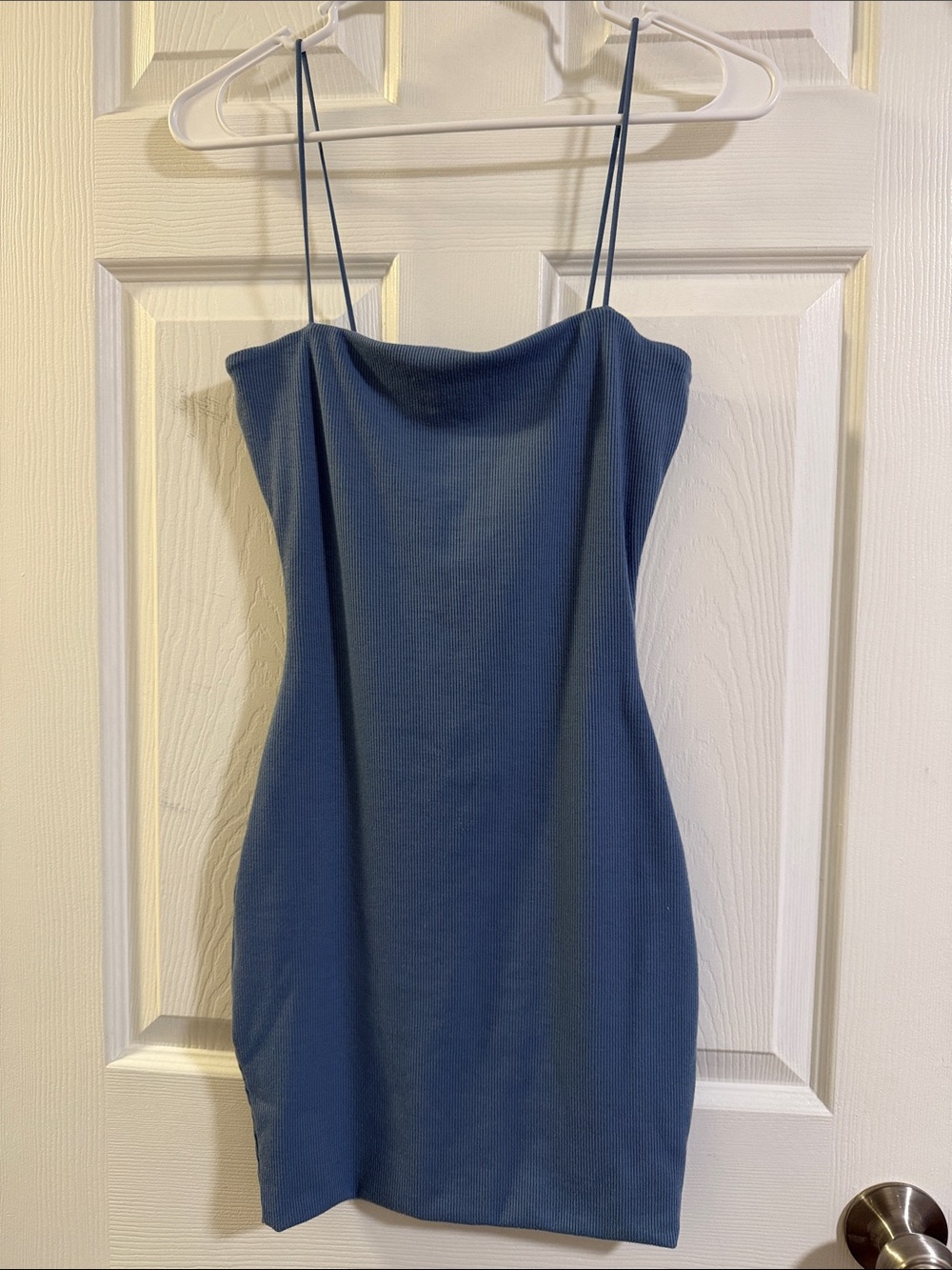 Blue dress